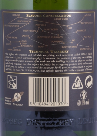 Ardbeg Supernova 2010 (SN2010) 2nd Limited Release Islay Single Malt Scotch Whisky Cask Strength 60,1%