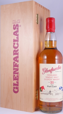 Glenfarclas 1981 31 Years Port Cask Highland Single Malt Scotch Whisky Cask Strength 42.8%