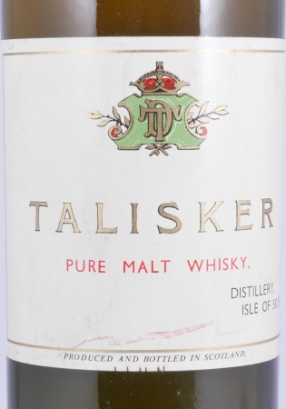 Talisker Pure Malt Isle of Skye Scotch Whisky Green Bottle 43.0%