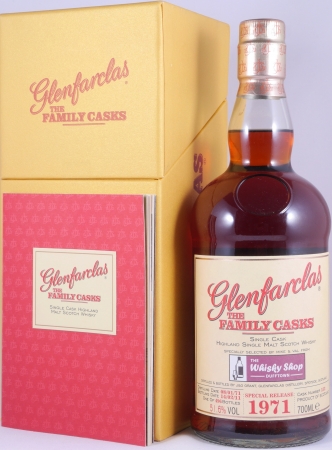 Glenfarclas 1971 40 Years The Family Casks Special Release 1st Fill Sherry Cask No. 152 Highland Single Malt Scotch Whisky 56.1%