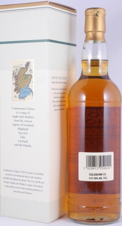 Coleburn 1972 30 Years Gordon und MacPhail Connoisseurs Choice Speyside Single Malt Scotch Whisky 40.0%