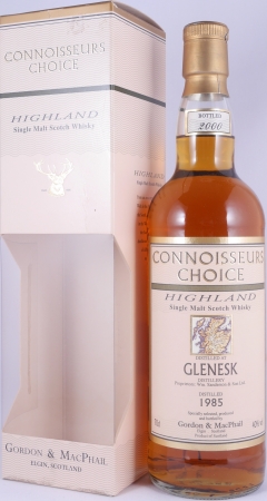 Glenesk 1985 15 Years Connoisseurs Choice Gordon und MacPhail Highland Single Malt Scotch Whisky 40,0%