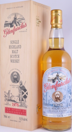 Glenfarclas 1978 24 Years Sherry Casks Edition No. 8 Sir William Wallace Highland Single Malt Scotch Whisky Cask Strength 53.3%