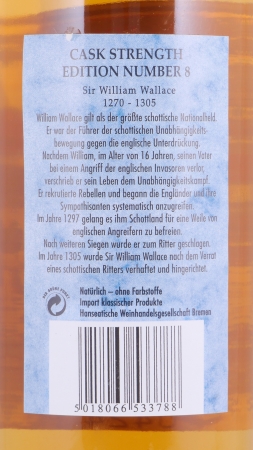 Glenfarclas 1978 24 Years Sherry Casks Edition No. 8 Sir William Wallace Highland Single Malt Scotch Whisky Cask Strength 53.3%