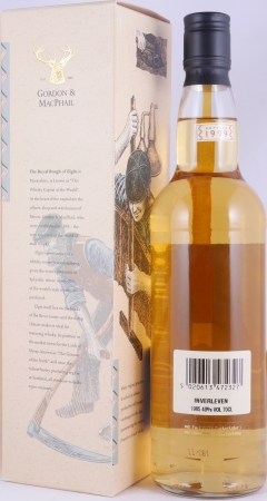 Inverleven 1985 14 Years Oak Casks Gordon and MacPhail Licensed Bottling Lowland Single Malt Scotch Whisky 40.0%