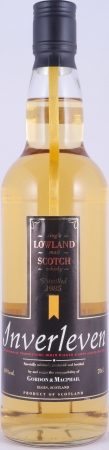 Inverleven 1985 14 Years Oak Casks Gordon and MacPhail Licensed Bottling Lowland Single Malt Scotch Whisky 40.0%