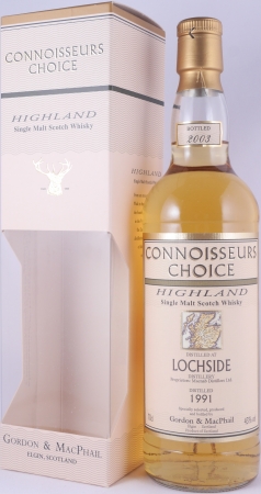 Lochside 1991 12 Years Gordon und MacPhail Connoisseurs Choice Highland Single Malt Scotch Whisky 43,0%