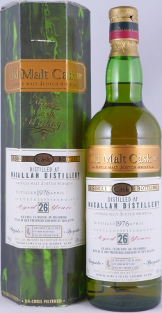 Macallan 1976 26 Years Oak Cask Douglas Laing Old Malt Cask Single Cask Bottling Highland Single Malt Scotch Whisky 50,0%
