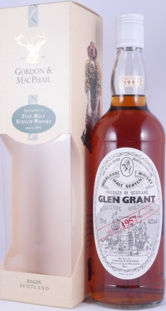 Glen Grant 1957 40 Years Sherry Cask Gordon und MacPhail Licensed Bottling Highland Single Malt Scotch Whisky 40,0%