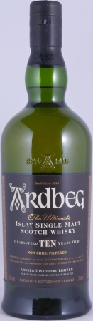 Ardbeg Ten Black Mystery II Limited Edition Islay Single Malt Scotch Whisky 46.0%