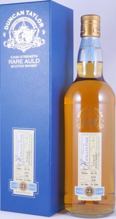 Highland Park 1986 21 Years Oak Cask No. 2252 Duncan Taylor Cask Strength Rare Auld Edition Orkney Islands Single Malt Scotch Whisky 55,7%