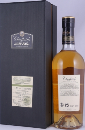 Bruichladdich 1989 23 Years Rum Barrel Finish Cask No. 93471 Ian McLeod Chieftains Choice Single Malt Scotch Whisky 46.0%