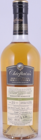 Bruichladdich 1989 23 Years Rum Barrel Finish Cask No. 93471 Ian McLeod Chieftains Choice Single Malt Scotch Whisky 46.0%