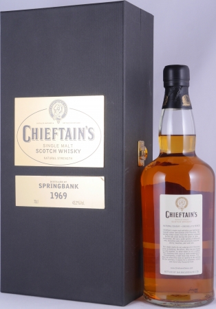 Springbank 1969 34 Years Barrel Cask No. 50 Ian McLeod Chieftains Choice Campbeltown Single Malt Scotch Whisky 43.2%