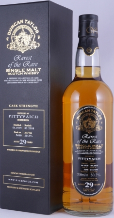 Pittyvaich 1979 29 Years Oak Cask No. 5640 Duncan Taylor Rarest of the Rare Speyside Single Malt Scotch Whisky 50,2%