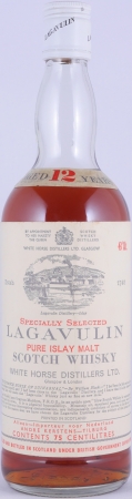 Lagavulin 12 Years Specially Selected White Horse Distillers LTD. White Screw Cap Pure Islay Malt Scotch Whisky 43.0%