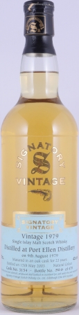 Port Ellen 1979 23 Years Oak Cask No. 5154 Signatory Vintage Islay Single Malt Scotch Whisky 43,0%