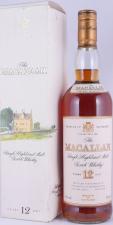 Macallan 12 Years Sherry Wood Highland Single Malt Scotch Whisky 43.0%