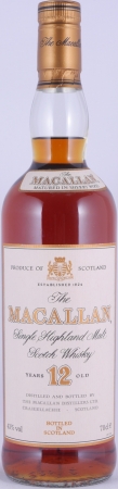 Macallan 12 Years Sherry Wood Highland Single Malt Scotch Whisky 43,0%