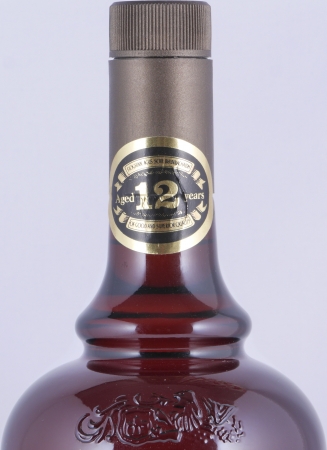 Bowmore 12 Years Gold Label Brown Dumpy Bottle Islay Pure Single Malt Scotch Whisky Morrisons Bowmore 43.0% 1.0 L