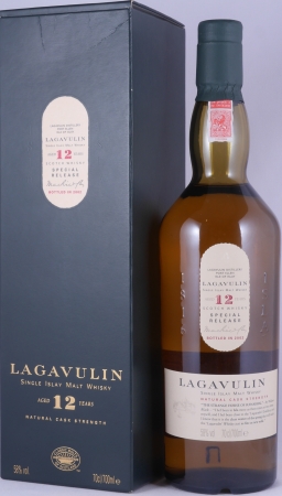 Lagavulin 12 Years 1st Special Release 2002 Limited Edition Islay Single Malt Scotch Whisky Cask Strength 58,0%