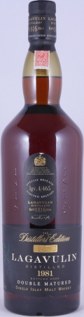Lagavulin 1981 18 Years Distillers Edition 2000 3rd Special Release lgv.4/465 Islay Single Malt Scotch Whisky 43.0% 1.0L