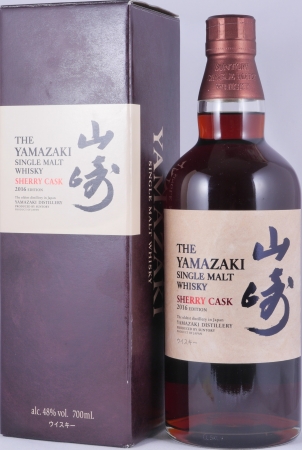 Yamazaki Sherry Cask 2016 6th Release Limited Edition Japanese Single Malt Whisky 48.0%