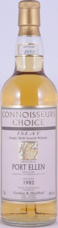 Port Ellen 1982 19 Years Gordon and MacPhail Connoisseurs Choice Islay Single Malt Scotch Whisky 40.0%