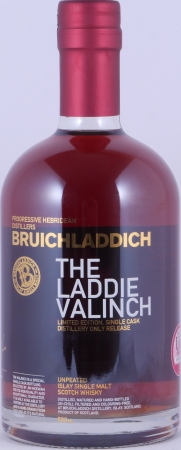 Bruichladdich 1991 24 Years Bourbon/Fine French Oak Cask No. 034 Laddie Crew Valinch No. 18 David Hope JNR Islay Single Malt Scotch Whisky 46.9%