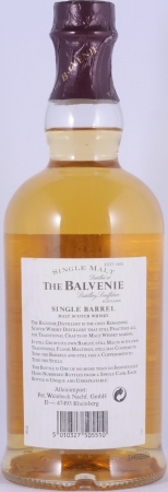 Balvenie 1979 15 Years Oak Cask No. 14674 Single Barrel Highland Single Malt Scotch Whisky 50.4%