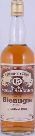 Glenugie 1966 15 Years Gordon und MacPhail Connoisseurs Choice Brown Label Highland Single Malt Scotch Whisky 40,0%