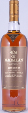 Macallan Edition No. 1 European & American Oak Sherry Casks Limited Release 2015 Highland Single Malt Scotch Whisky 48,0%