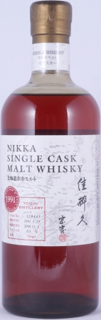 Nikka Yoichi 1991 15 Years Sherry Cask No. 129445 Japan Single Malt Whisky Cask Strength 63.0%