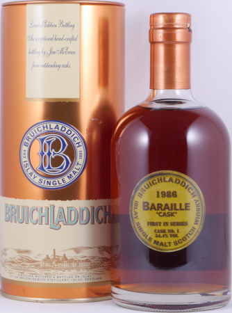 Bruichladdich 1986 17 Years Fresh Sherry Cask No. 1 Baraille Eilean Mo Chridhe Islay Single Malt Scotch Whisky 54,4%