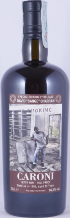 Velier Caroni 1996 23 Years Employees Special Edition 2nd Release David “Sarge” Charran Full Proof Heavy Trinidad Rum 66,5%