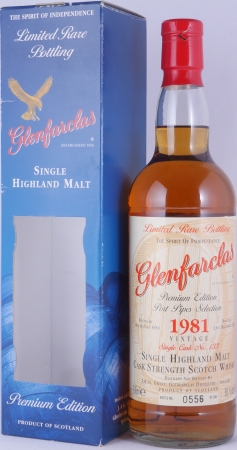 Glenfarclas 1981 23 Years  Port Pipes Selection Cask No. 133 Premium Edition Highland Single Malt Scotch Whisky 50,1%