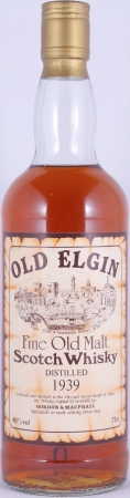 Old Elgin 1939 Gordon und MacPhail Fine Old Malt Scotch Whisky 40,0%