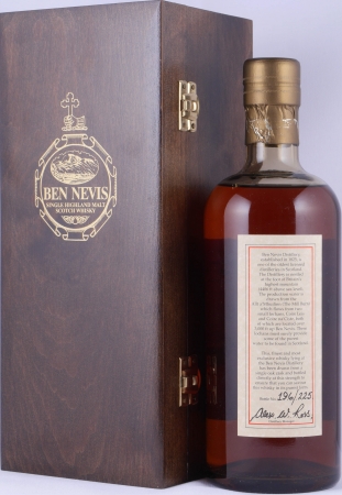 Ben Nevis 1967 37 Years Sherry Hogshead Cask No. 2219 Highland Single Malt Scotch Whisky Cask Strength 54,4%