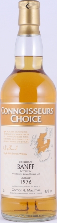 Banff 1976 32 Years Refill Sherry Casks Gordon and MacPhail Connoisseurs Choice Highland Single Malt Scotch Whisky 43.0%
