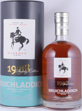 Bruichladdich 1998 10 Years Oloroso Sherry Casks Limited Edition Islay Single Malt Scotch Whisky 46.0%