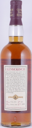 Glenmorangie 1972 22 Years Single Barrel Cask No. 1830 Rare Vintage Limited Bottling Highland Single Malt Scotch Whisky 46,0%