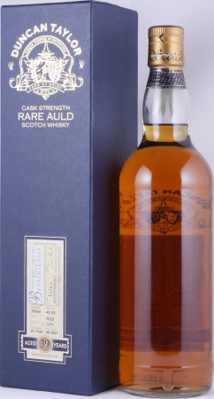 Bunnahabhain 1968 39 Years Oak Cask No. 7020 Duncan Taylor Cask Strength Rare Auld Islay Single Malt Scotch Whisky 40,5%