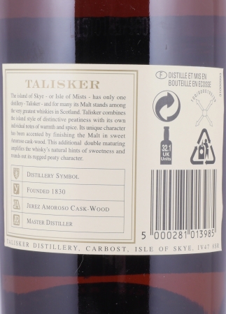 Talisker 1990 13 Years Distillers Edition 2003 Special Release TD-S: 5EQ Isle of Skye Single Malt Scotch Whisky 45.8%