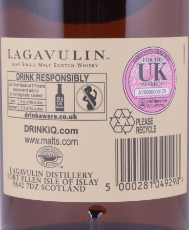Lagavulin Distillery Exclusive Bottling 2017 Limited Edition Islay Single Malt Scotch Whisky Cask Strength 54.1%