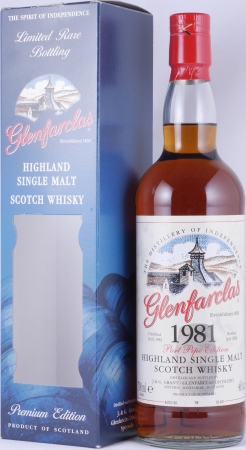 Glenfarclas 1981 33 Years Port Pipes Cask No. 134 + 135 Premium Edition Highland Single Malt Scotch Whisky 46,0%
