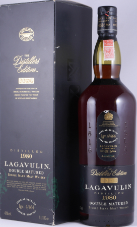 Lagavulin 1980 18 Years Distillers Edition 1999 2nd Special Release lgv.4/464 Islay Single Malt Scotch Whisky 43,0% 1,0L