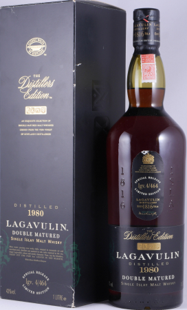 Lagavulin 1980 18 Years Distillers Edition 1999 2nd Special Release lgv.4/464 Islay Single Malt Scotch Whisky 43.0% 1.0L