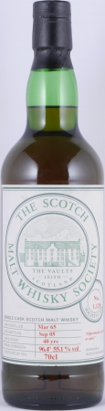 Glenfarclas 1965 40 Years Sherry Cask No. 1.129 SMWS Highland Single Malt Scotch Whisky 55,1%