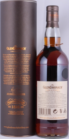 Glendronach 1993 26 Years Pedro Ximenez Sherry Puncheon Cask No. 8933 Highland Single Malt Scotch Whisky 57,2%