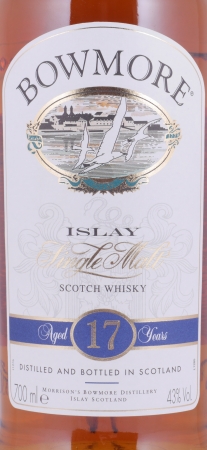 Bowmore 17 Years Seagull Label Islay Single Malt Scotch Whisky 43,0%
